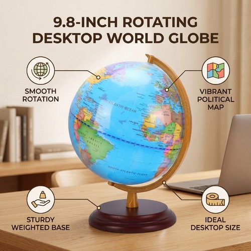 Inch world globe - globe, kids