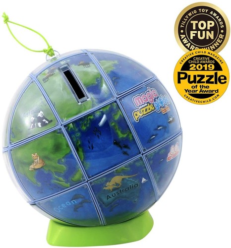 Earth world map puzzle - 3d,