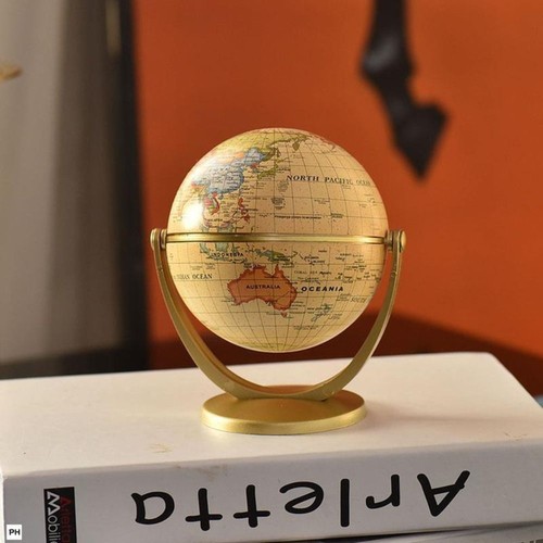 Mini world globe with - world, plastic