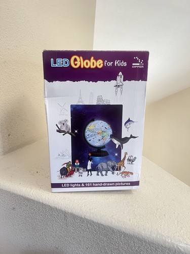Inch illuminated globe for - 8-inch,