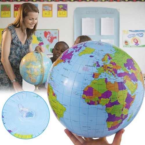 40cm inflatable globe - globe,