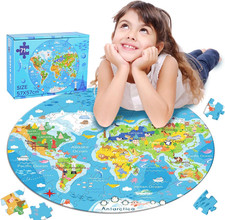 World Map Jigsaw Puzzle for