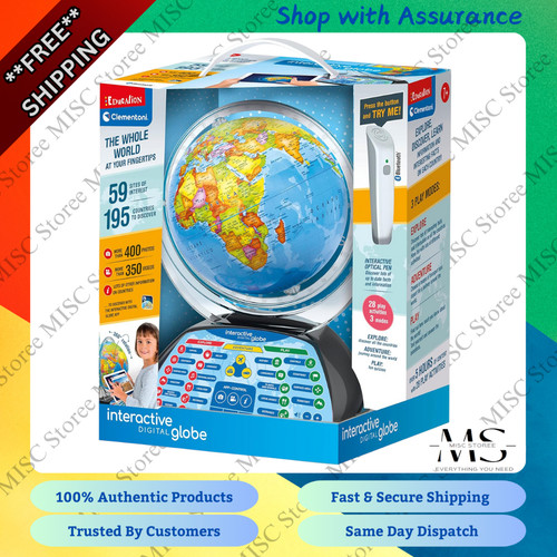 Clementoni digital globe for - clementoni,