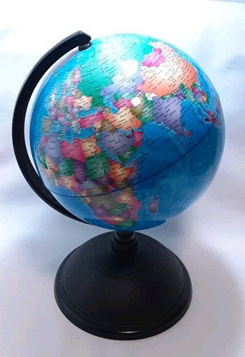 Spinning world globe with - spinning,