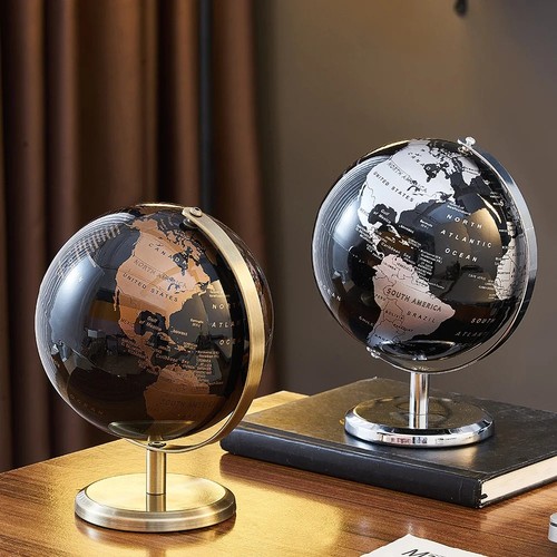 Retro world globe desk - world, decor