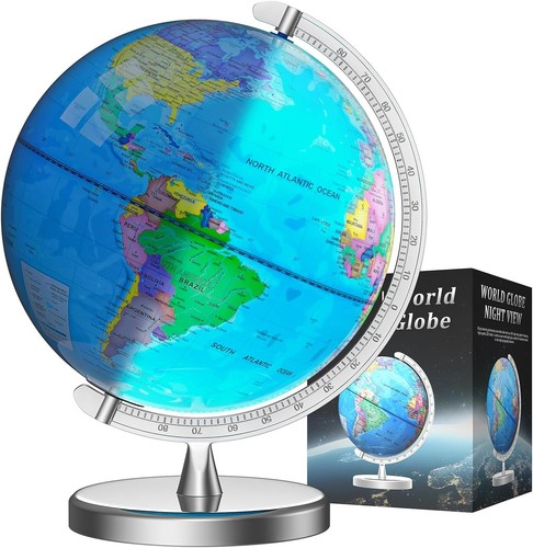Illuminated world - 12",