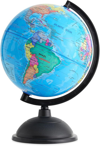 World globe for kids - globe, 8-inch