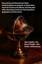 Armillary World Globe for