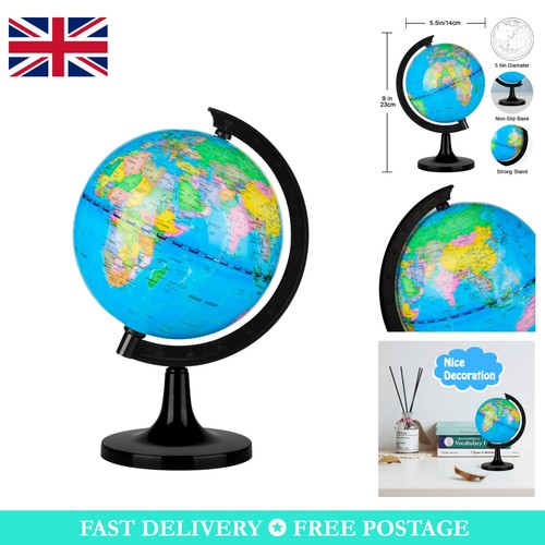 Mini 14cm rotating world - 14cm, globe