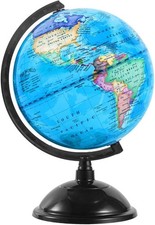 8 Inch World Globe with Stand