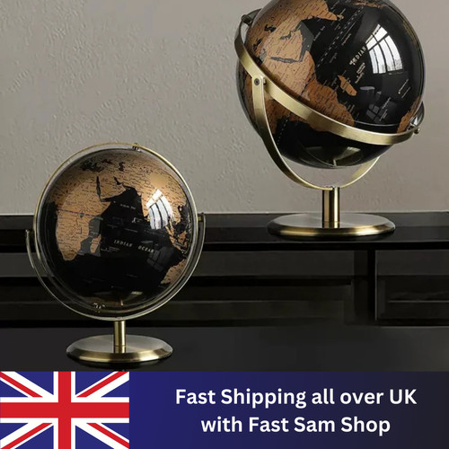 Large size world - size, globe