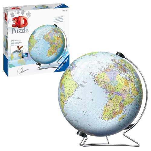 World globe puzzle on - globe,