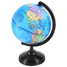 Rotating World Globe 6 Inch