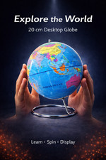 20CM World Globe GEOGRAPHY Map