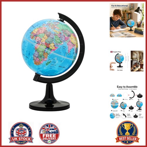 Political map globe 14cm - political,