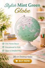 STYLISH World Globe  Map Home
